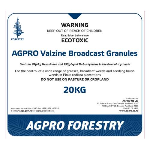 AGPRO Valzine Broadcast Granules