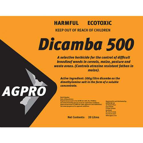 AGPRO Dicamba 500