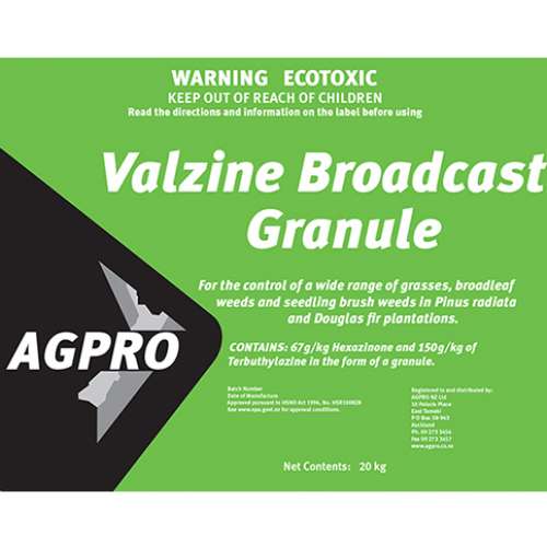 Valzine Broadcast Granule