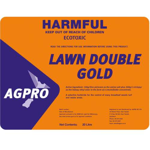 AGPRO Lawn Double Gold