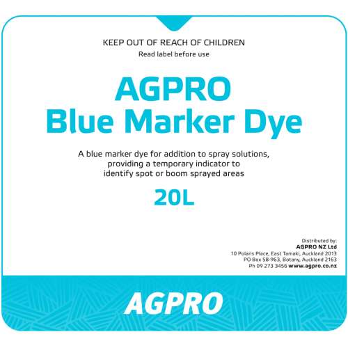 AGPRO Blue Marker Dye