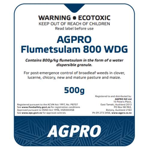 AGPRO Flumetsulam 800 WDG