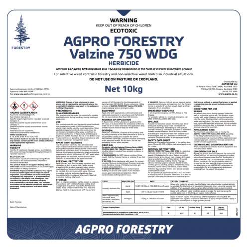 AGPRO Forestry Valzine 750 WDG