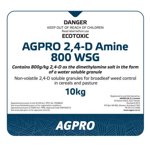 AGPRO 2,4-D Amine 800WSG