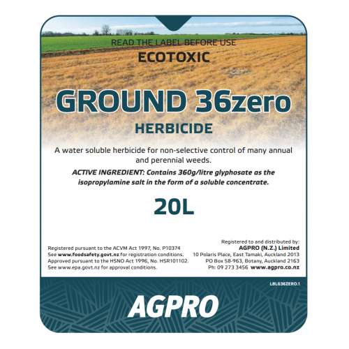 AGPRO GROUND 36zero
